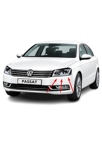Vw Passat B7 Hıghlıne 2011-2015 Arası Depo Sağ Sol Far Takım Ledli D3s Xenon 3ab941753 / 3ab941754