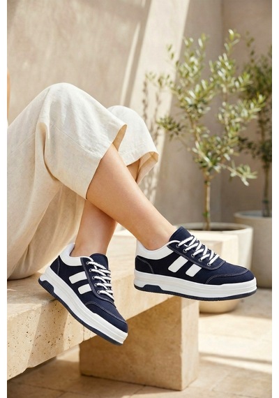 Dark Seer Ds Sapphire Sneaker 2025 Kadın Lacivert-beyaz