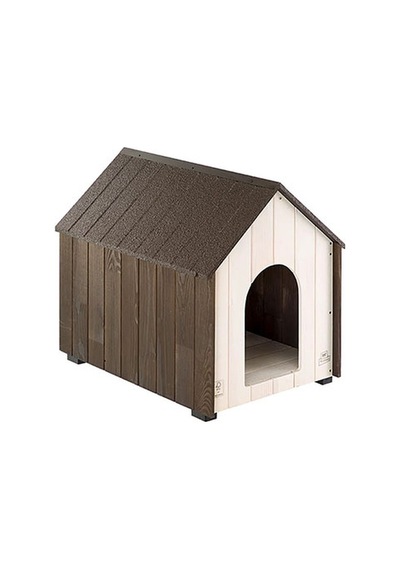 Ferplast Koya Ahşap Köpek Kulübesi Large 63.3 x 91.5 x 77.5 CM
