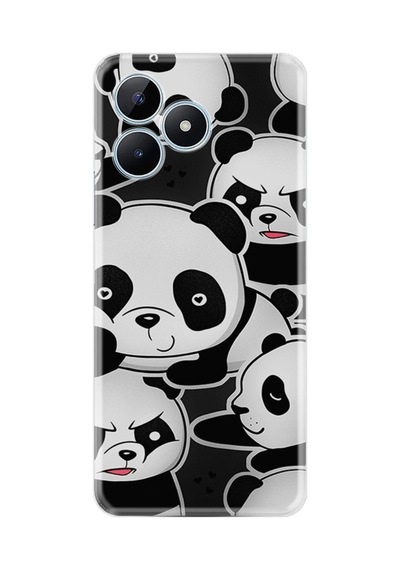 Realme 12 Lite Kılıf Hayat Serisi Desenli Panda Resitali-product Code 2001