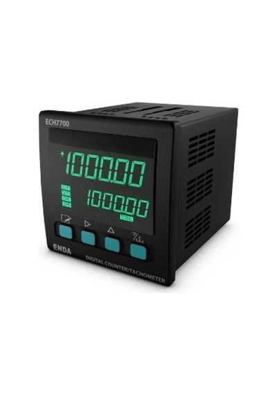 Enda Ech7700 Lv Dijital Sayıcı Takometre 72x72mm 10 30v Dc / 8 24v Ac