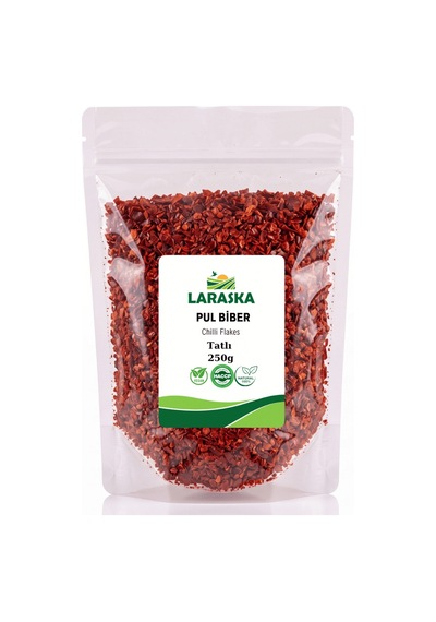 Kırmızı Pul Biber Tatlı 250g Sweet Chilli Flakes