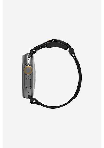 Watch Ultra 1-2 Ve Series 10/9/8/7/6 Uyumlu Mag Buckle Mıknatıslı Slim Kordon A11 Siyah