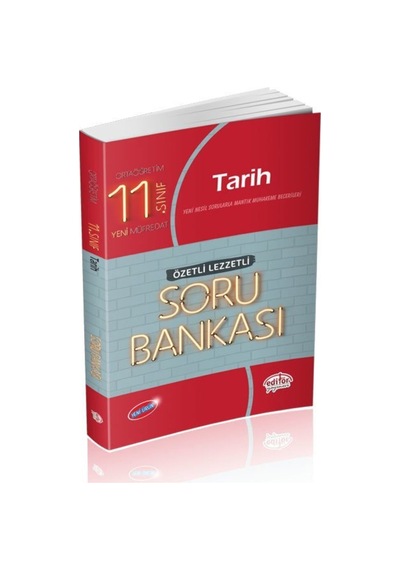 11.Sınıf Tarih Soru Bankası-Özetli Lezzetli- Editör