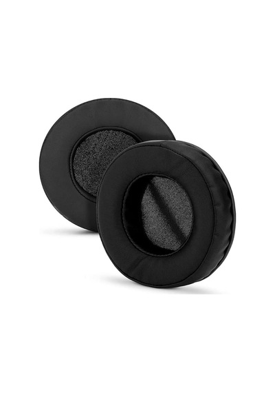 Kulaklık Pedi Ve Yastığı - 65-110 Mm, 7-10 Cm Çeşitli Boyutlar 100 Mm X 100 Mm Siyah Deri