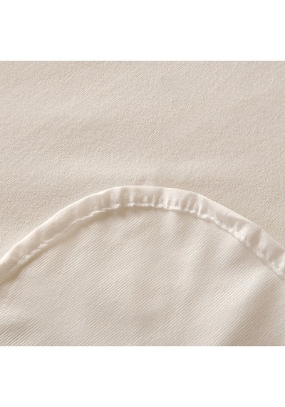 Soft Sane Basic Tek Kişilik Sıvı Geçirmez Lastikli Alez - Beyaz - 100x200 Cm Çok Renkli