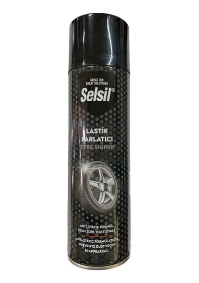 Mey İthalat Selsil Lastik Parlatıcı Sprey 500 Ml