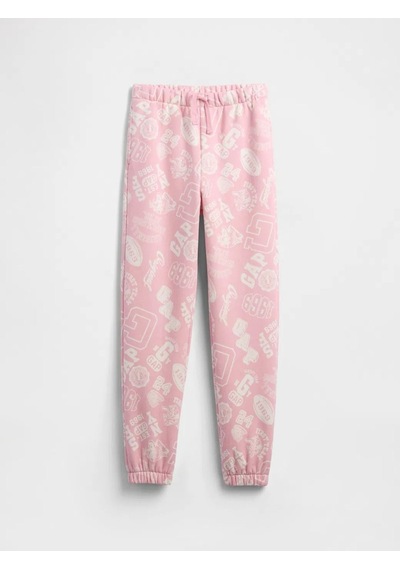 Gap V-fa Logo Herıtage Jogger Pembe