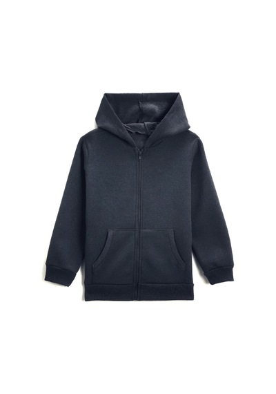 Trendy Mall Unisex Çocuk Kapüşonlu Sweatshirt Füme Füme
