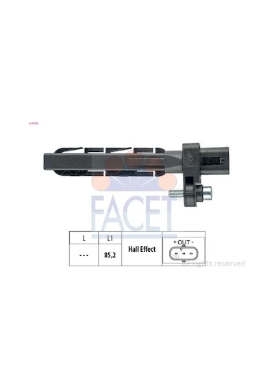 Bmw 120d E87 Krank Sensoru 2007-2011 N47d20a N47d20c Facet 90758