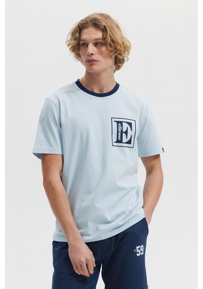 Ellesse Erkek T Shirt Em458-bl Mavi Mavi