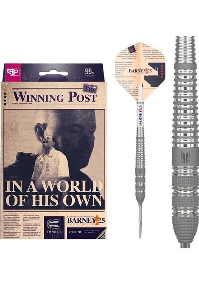 Target Barney25 % 90 Tungsten Sp Çelik Uçlu Dart Oku