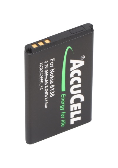 Nokia 2650 Pil Bl-4c Pil İçin Uygun Accucell Pil
