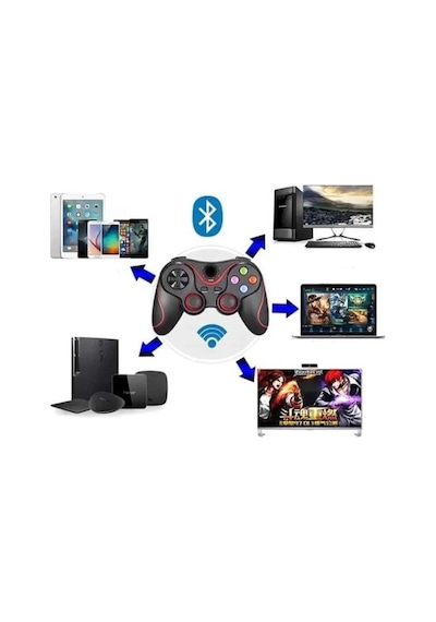 Joystik Gamepad Bluetooth Oyun Kolu Telefon Android Uyumlu