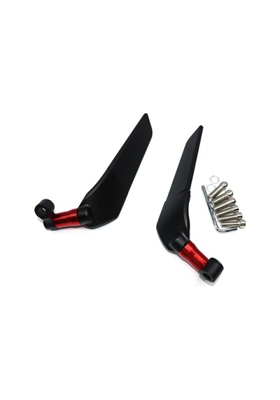 Yarasa Ayna Üniversal Alüminyum Düz 8-10mm/ters 10mm Sarı Motoparax Renk : Sarı