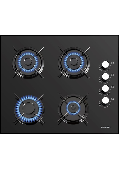 Kumtel B66-S2 + KO-40TAHDF Siyah Ankastre Set