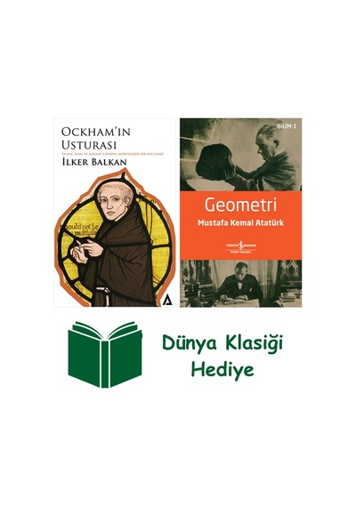 Ockham In Usturası + Geometri + Dünya Klasiği Hediye