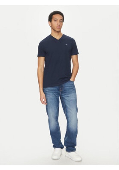 Logo Detaylı Everyday Soft Lacivert T-shirt-14108 Mavi