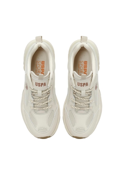 U.S. Polo Assn. U.s.polo Assn Maybe 5pr Bej Koşu Yürüyüş Anatomik Spor Ayakkabısı