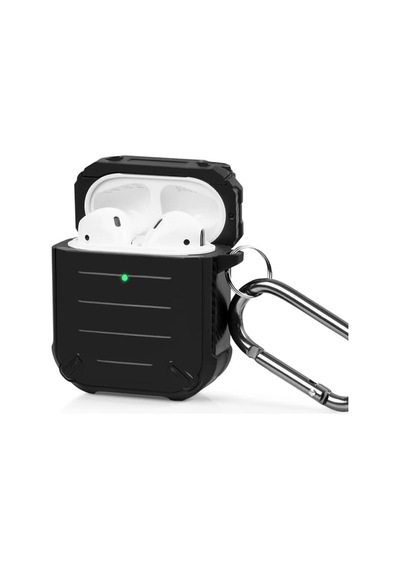 Apple Airpods Armor Kılıfı, Siyah