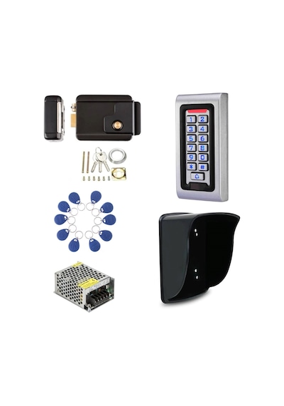 Electrima P110 Metal Kasa RFID Şifreli Kartlı Geçiş Kontrol Kapı Kilidi