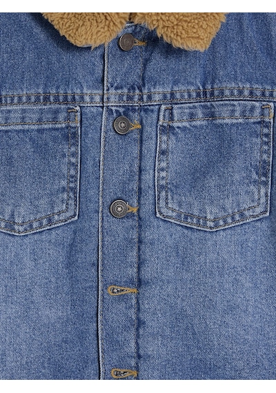LC Waikiki Lcw Kids İndigo Kürk Yaka Polar Astarlı Erkek Çocuk Jean Ceket Mıd Indıgo Rodeo LC Waikiki Lcw Kids İndigo Kürk Yaka Polar Astarlı Erkek Çocuk Jean Ceket Mıd Indıgo Rodeo