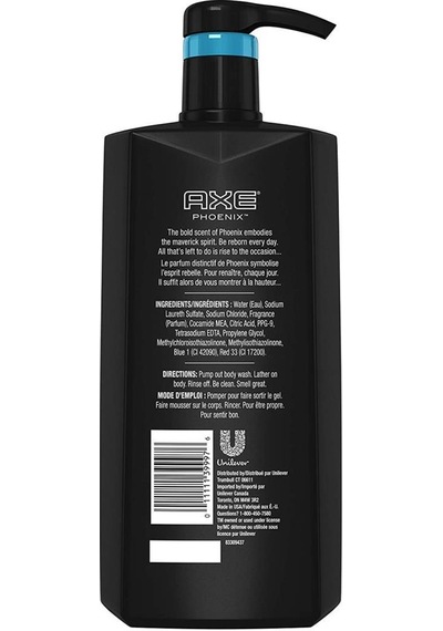 Axe Phoenix Clean Fresh Vücut Şampuanı 828ML
