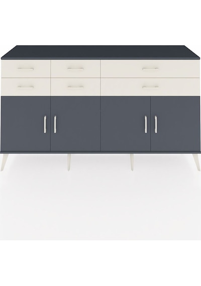 Hyperion Konsol 3 Raflı 6 Çekmeceli 4 Kapaklı 176x44x99 Antrasit- Antrasit-antrasit/aytaşı Hyperion Konsol 3 Raflı 6 Çekmeceli 4 Kapaklı 176x44x99 Antrasit- Antrasit-antrasit/aytaşı