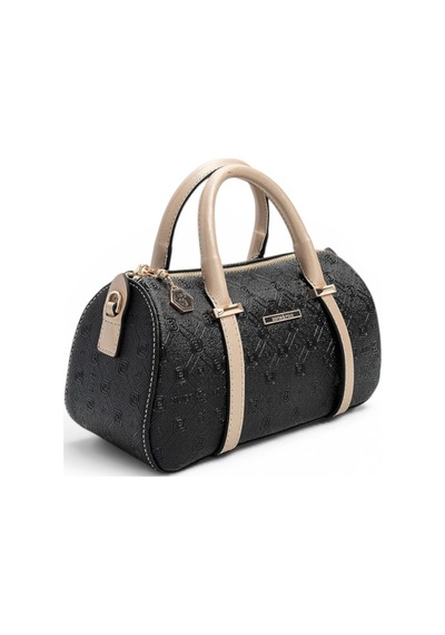 Silver & Polo Silver Polo Siyah - S.nut Logolu Kadın El Çantası Sp1289