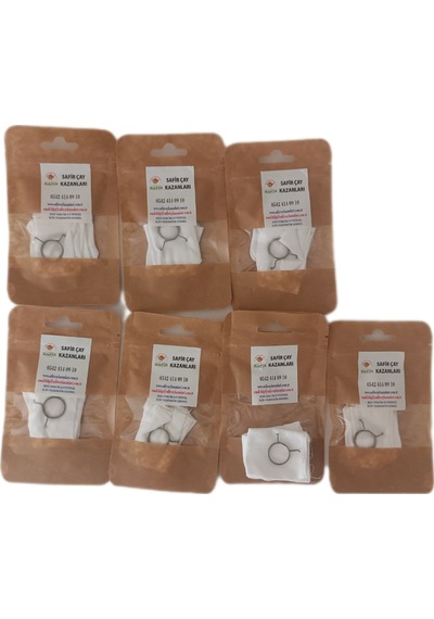 Musluk Bezi Çay Ocağı Kazanı İçin Safir Musluk Bezi 7 Paket 35 Ad