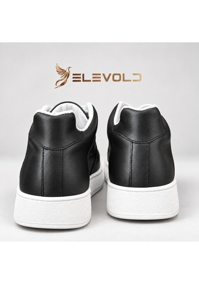 Elevold Tuna Hakiki Deri 6 Cm Boy Uzatan Erkek Spor Ayakkabı 54890 Beyaz Sıyah Elevold Tuna Hakiki Deri 6 Cm Boy Uzatan Erkek Spor Ayakkabı 54890 Beyaz Sıyah