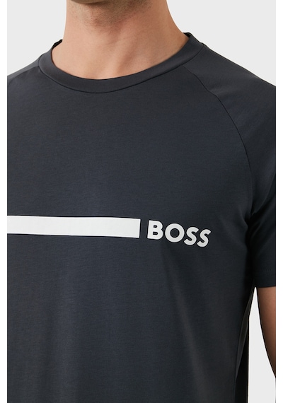 Boss Erkek T Shirt 50517970 011 Antrasit Antrasit