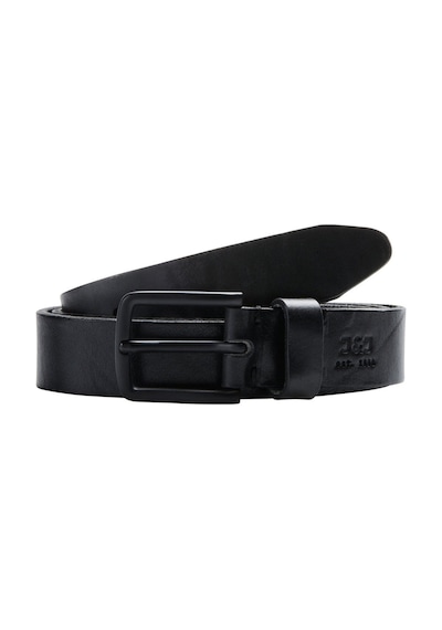 Jack & Jones Logo Detaylı Deri Kemer 12111066 Black Siyah