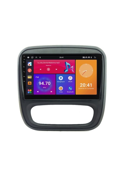 Renault Traffic Android Multimedya Sistemi 2015-2021 Crv4705xp