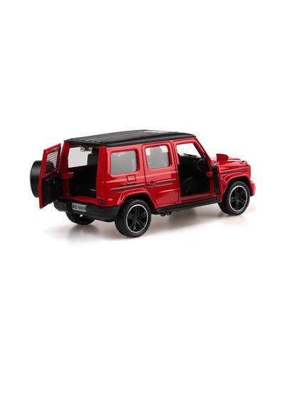 Vardem Kut.çek Bırak 1:32 Işıklı Ve Sesli Metal Jeep - Kırmızı