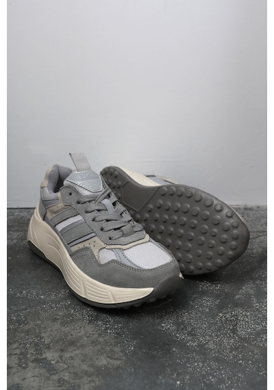 Lufian Martına Kadın Sneaker Ayakkabı Gri Gri 122230033100150 Gri