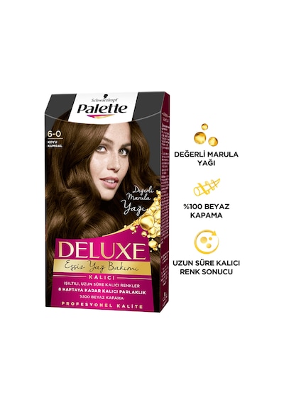 Palette Deluxe Saç Boyası 6.0 Koyu Kumral
