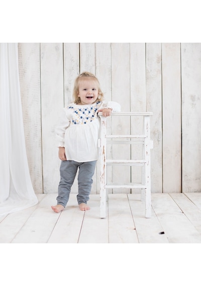 Organicera Organik Bebek Pantolon,Gri