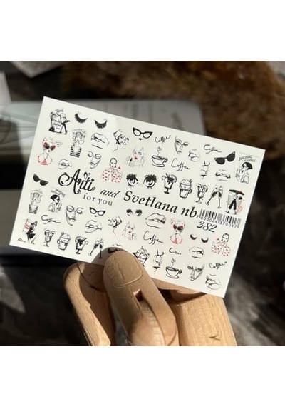 Stiker Arti 382 Beyaz
