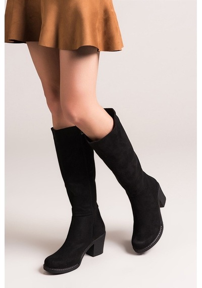 Fox Shoes Siyah Kadın Çizme C674250302