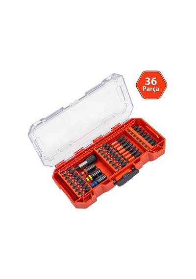 6517 Adaptörlü Bits Uç Vidalama Seti 36 Parça