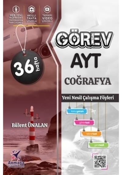 Armada Yayınları AYT Görev Coğrafya Yeni Nesil Çalışma Föyleri