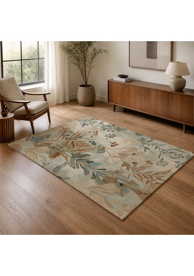 Kartela Halı Kora Halı Kaymaz Taban Makinede Yıkanabilir Halı - 60 X 90 Cm Çok Renkli