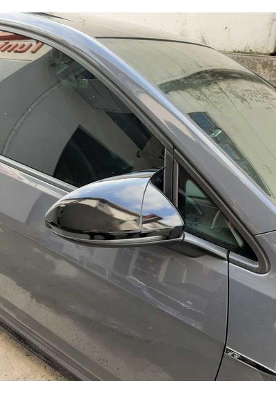 Vw Golf 7.5 Ayna Kapağı Batman Yarasa Piano Black