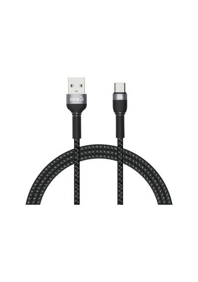 Shira Serisi Type-C Usb Kablo 1 Metre-Siyah