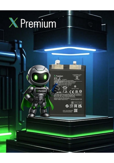 Xpremium Xiaomi Redmi Note 12 Pro Plus 5g Bp4j Batarya 4900 Mah Süper Yüksek Kapasiteli Güçlendirilmiş Pil