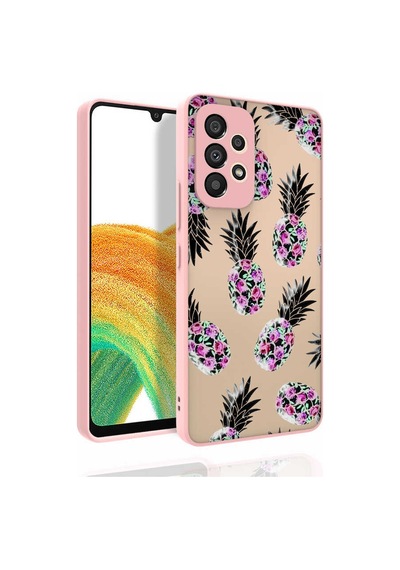 Zore Samsung Galaxy Uyumlu A53 5g Kılıf Desenli Kamera Korumalı Parlak Omsy Nora Kapak - No1