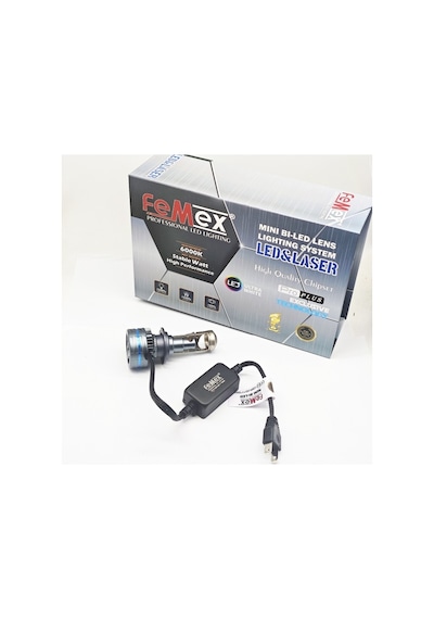 İve Mini Bi-led Femex H7 Pro Plus Excluscsp Lextar Chips 55w