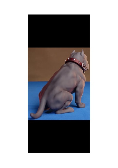 The Guardian Pitbull John Wick Köpeği Pitbul Figür 10 Cm
