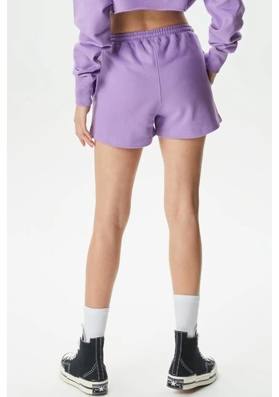 Stba Soon To Be Announced Essentials Women's Short Kadın Pamuk Şort Mor